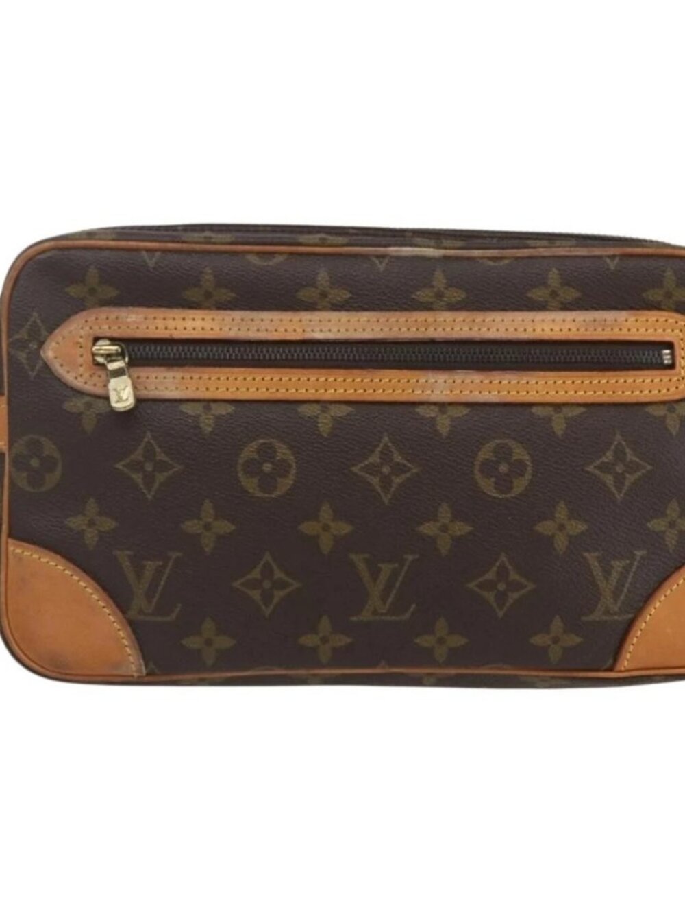 LOUIS VUITTON Monogram Marly Dragonne GM Clutch Bag M51825 LV Auth - Picture 2 of 16